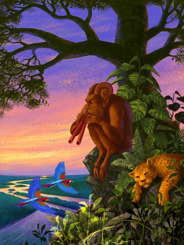 Nato Gomes - Fauno da Floresta Tropical II