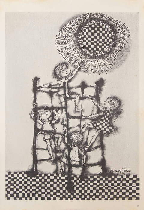 Crianças e sol