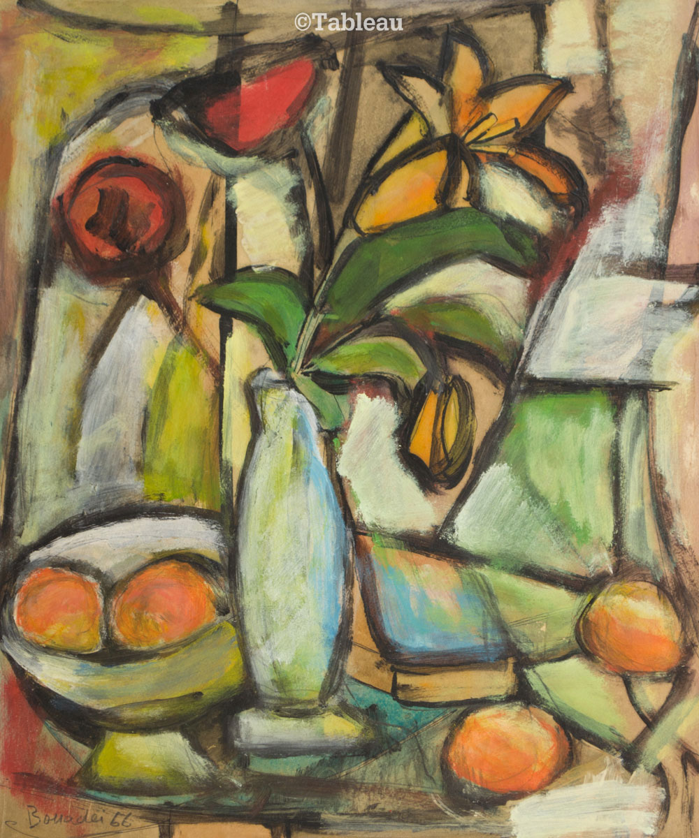 Aldo Bonadei - Flores e frutas