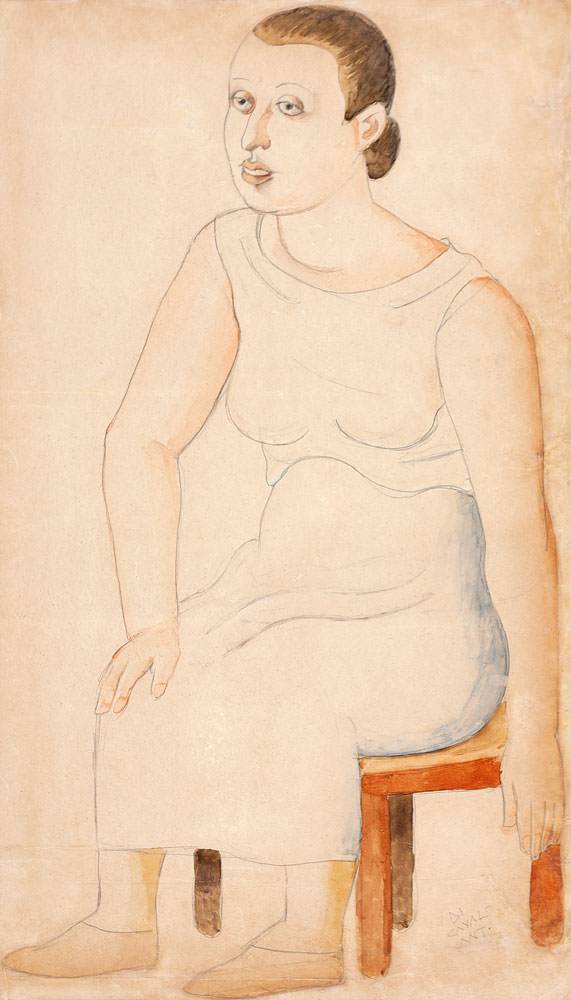 Emiliano di Cavalcanti - Figura Feminina