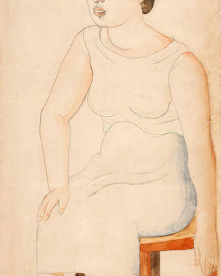 Emiliano di Cavalcanti - Figura Feminina