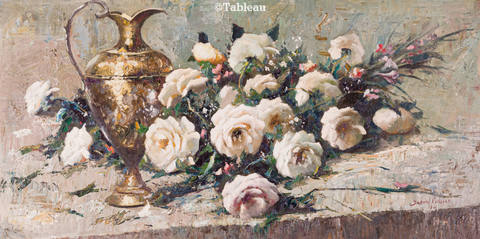Rosas e metal