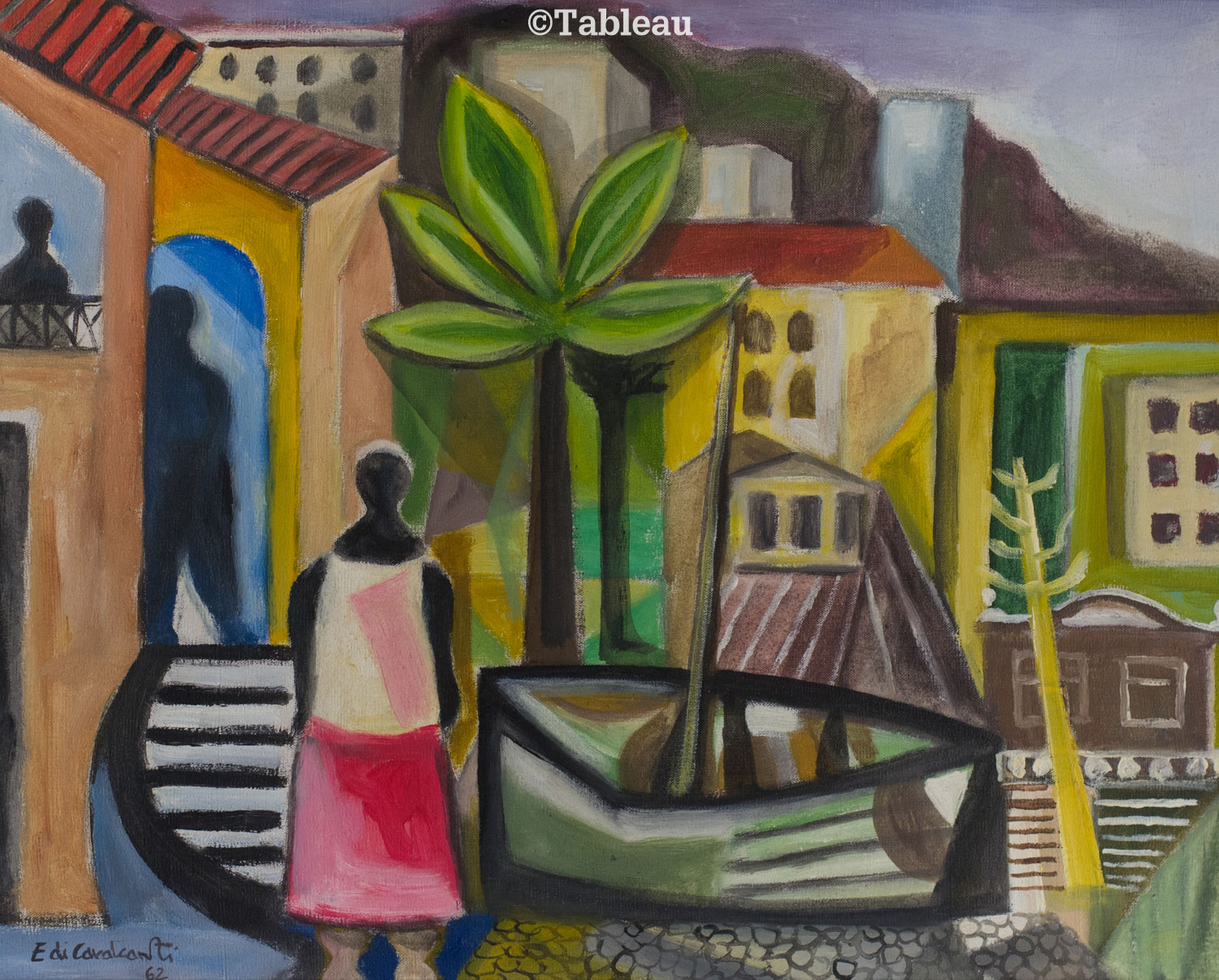 Emiliano di Cavalcanti - Paisagem