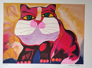 Aldemir Martins - Gato Vermelho