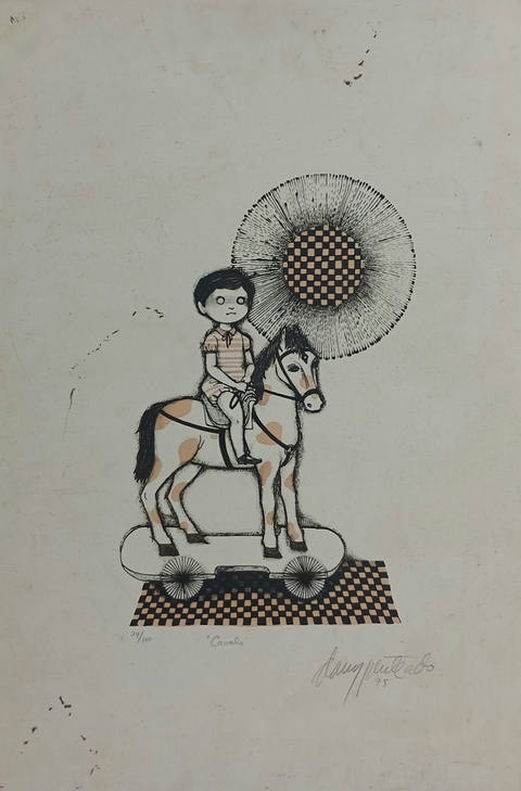 Menino no cavalo