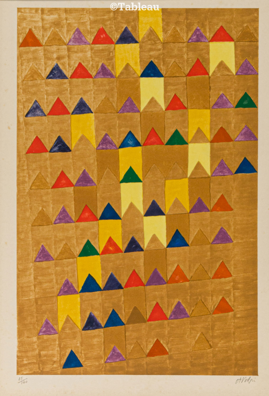 Alfredo Volpi - Bandeirinhas