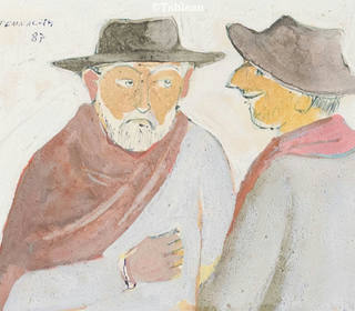 Fulvio Pennacchi - Duas figuras