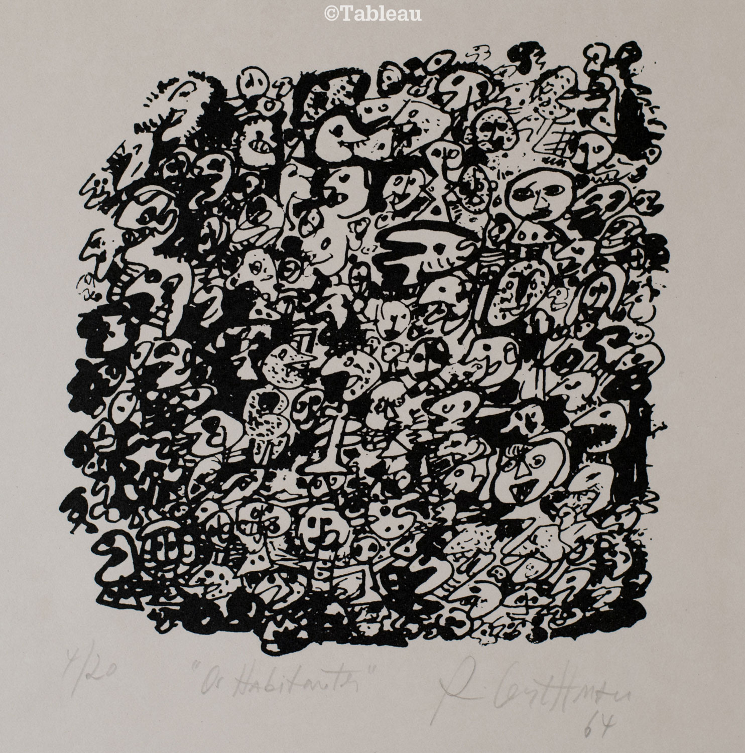 Rubens Gerchman - Os habitantes