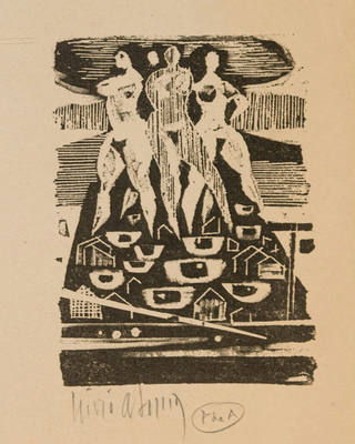 Lívio Abramo - Três mulheres