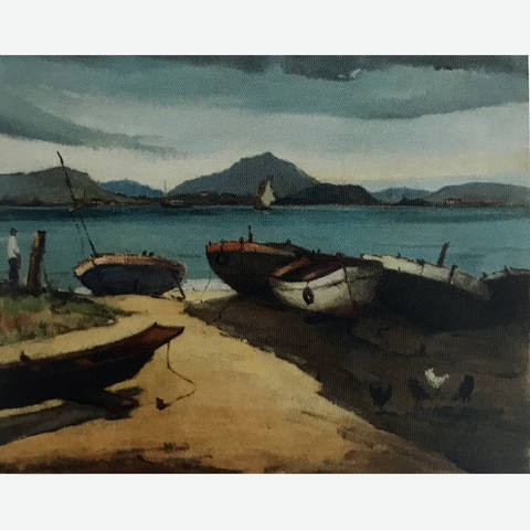 Paisagem com Barcos