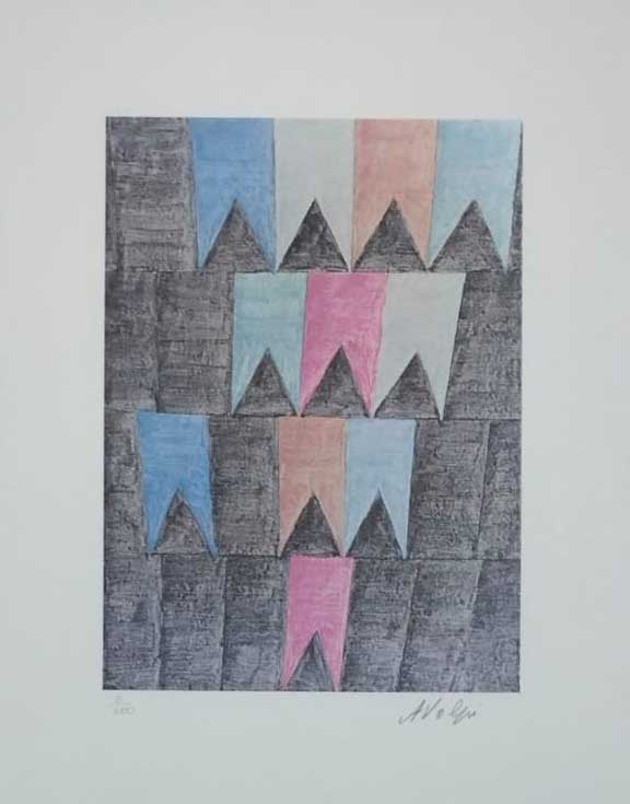 Alfredo Volpi - Bandeirinhas 5/250
