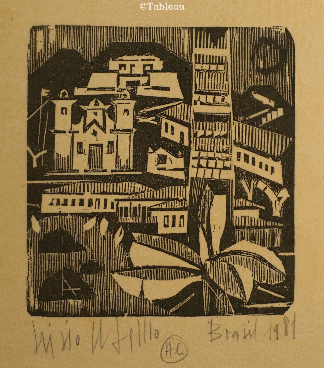 Lívio Abramo - Paisagem