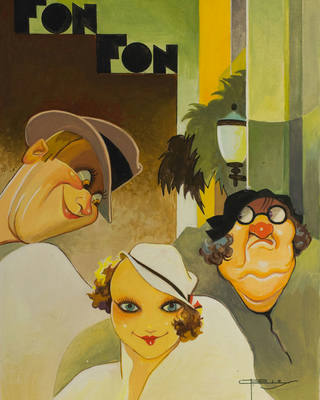 J. Carlos - Capa da revista Fon Fon