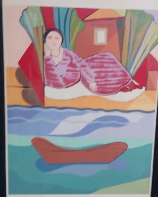 Cícero Dias - Mulher repousando