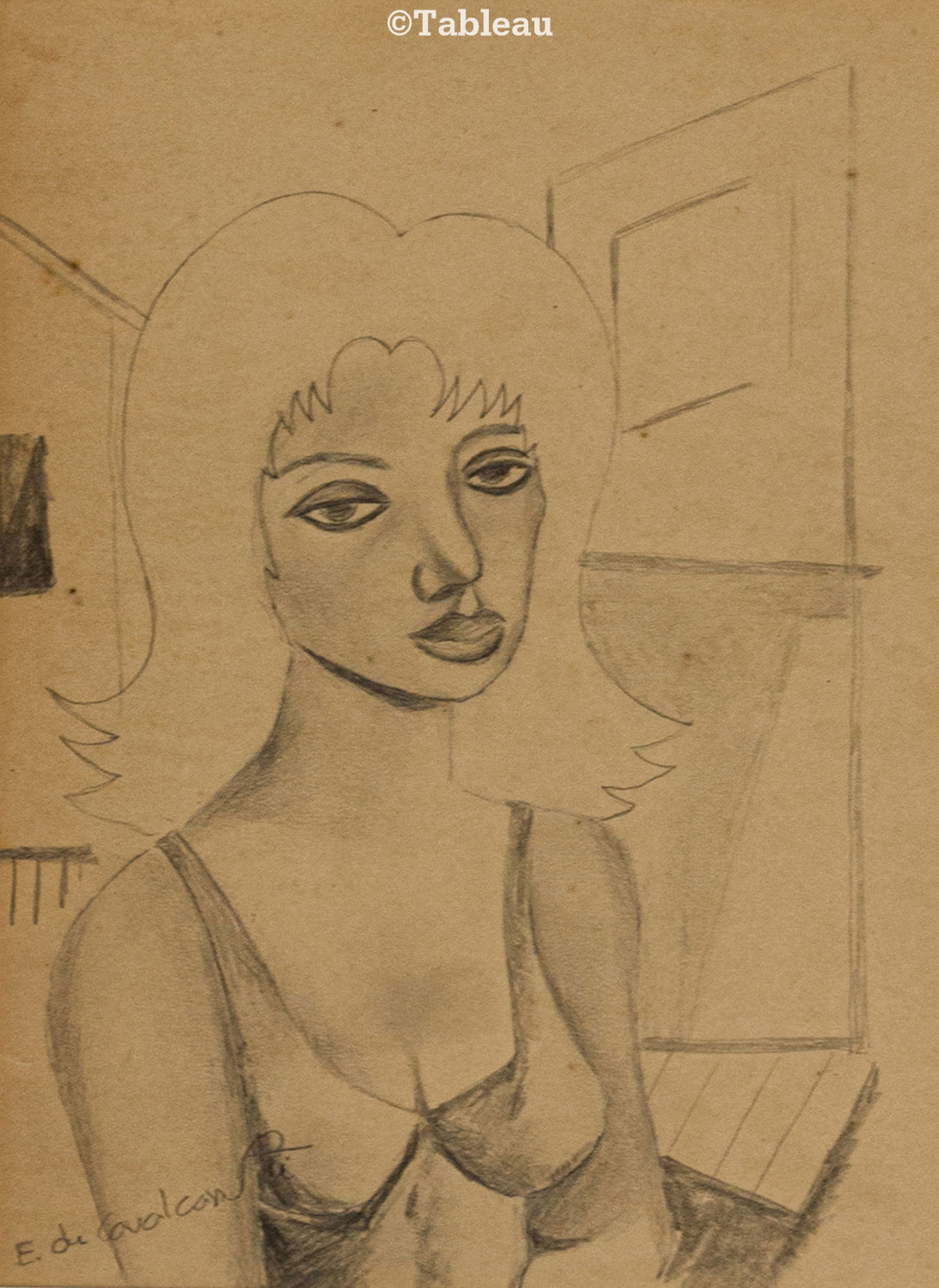 Emiliano di Cavalcanti - Mulata