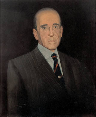 Candido Portinari - Retrato do barão Thomaz Saavedra