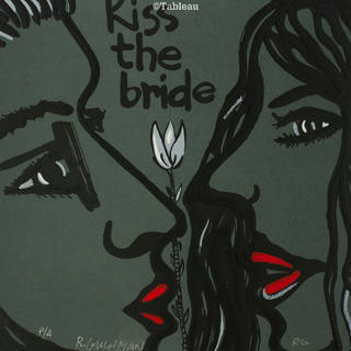 Rubens Gerchman - Kiss the bride