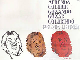 Nelson Leirner - Aprenda colorir gozando/ Gozar colorindo Outdoor