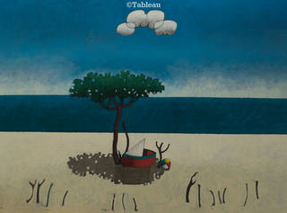 Inos Corradin - Paisagem da praia do Espírito Santos