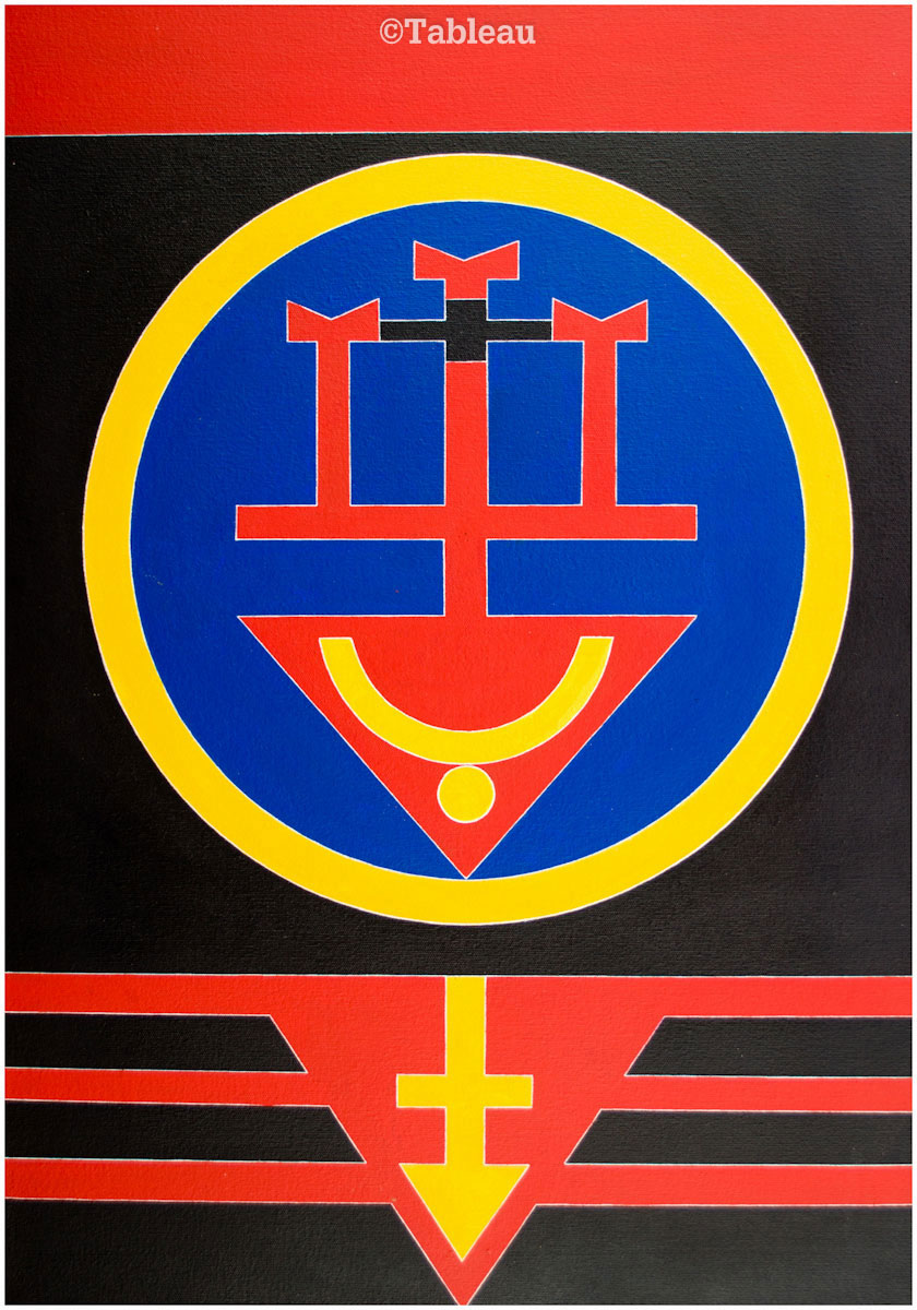 Rubem Valentim - Emblema 87