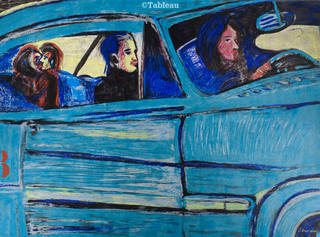 Rubens Gerchman - No carro