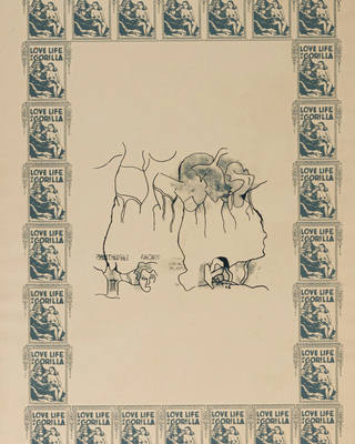 Nelson Leirner - Love life of a gorilla