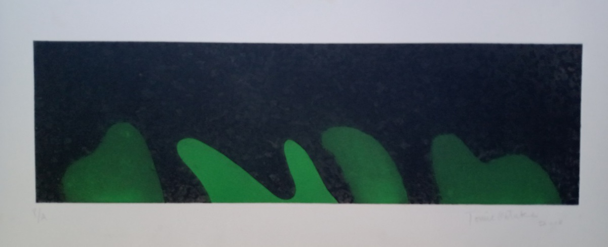 Tomie Ohtake - Abstrato Verde