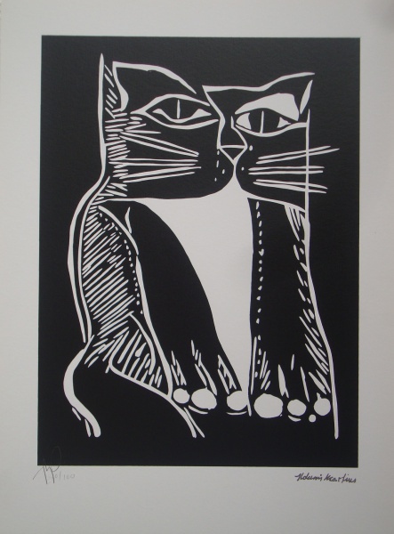 Aldemir Martins - Gato Preto