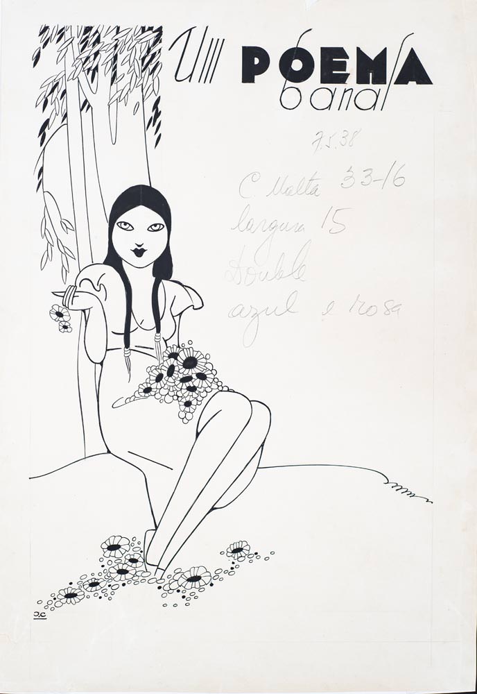 Um Poema Banal - Vinheta Revista Cruz de Malta nº 33-16