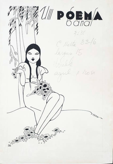 Um Poema Banal - Vinheta Revista Cruz de Malta nº 33-16