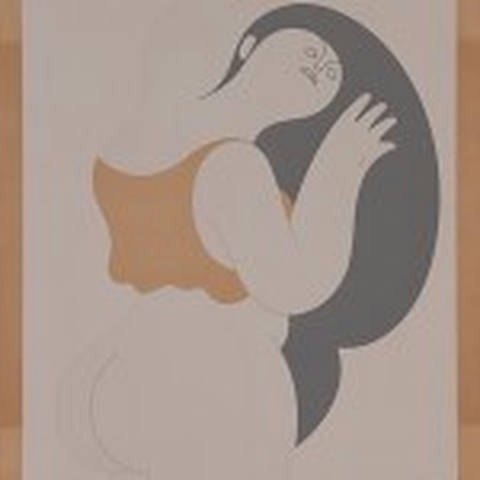 Mulher com as Mãos nos Cabelos