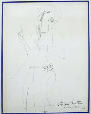 Aldemir Martins - Mulher