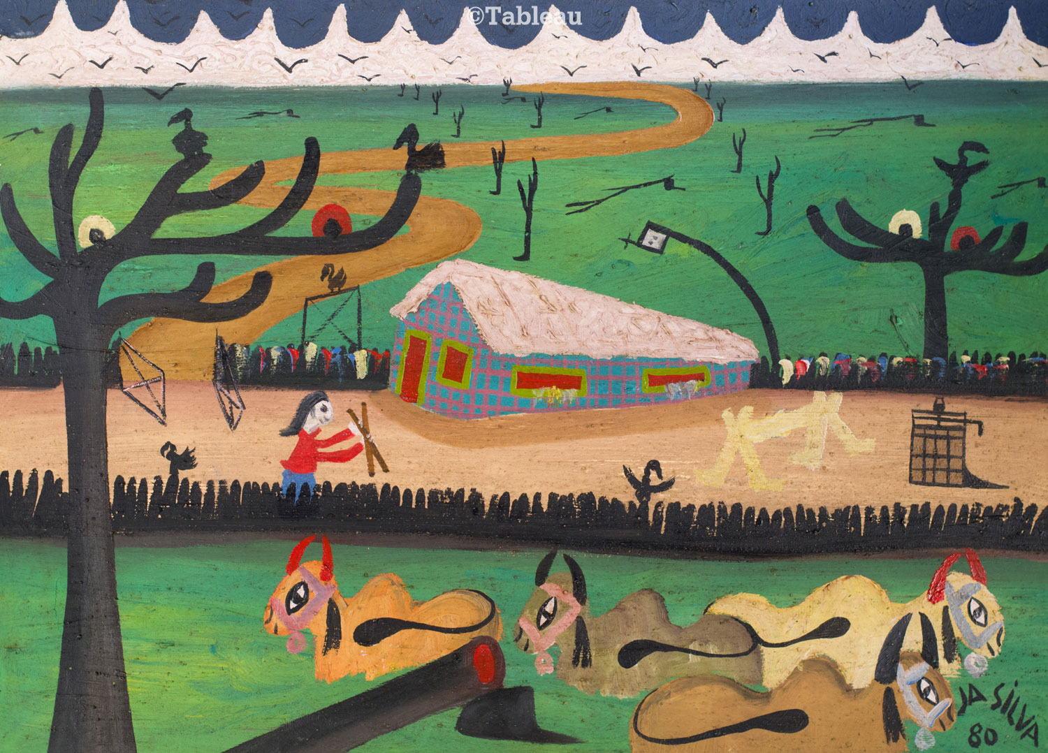 José Antônio da Silva - Cena rural