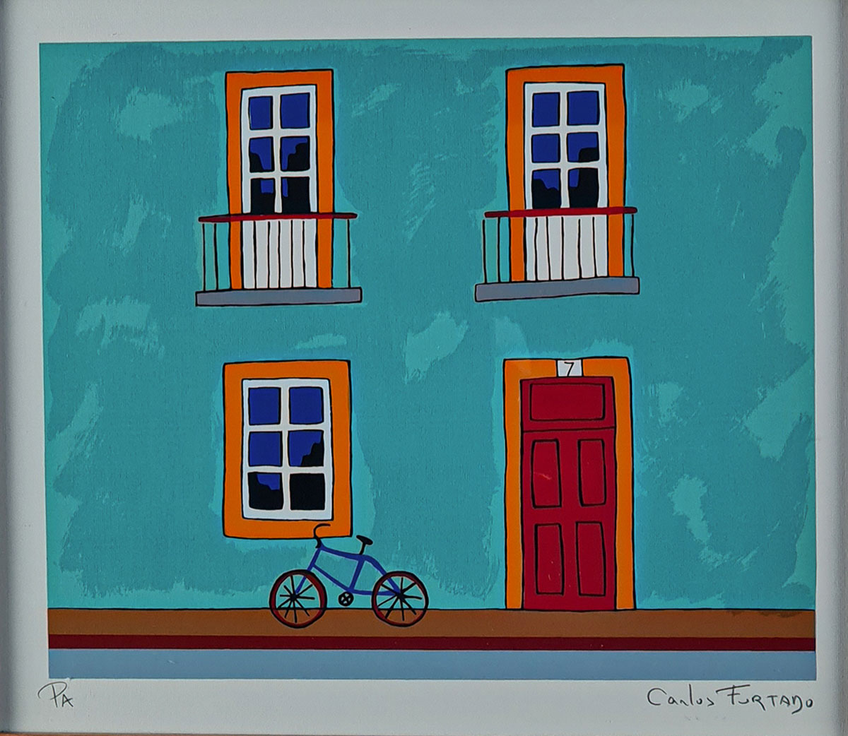 Carlos Furtado - Fachada azul