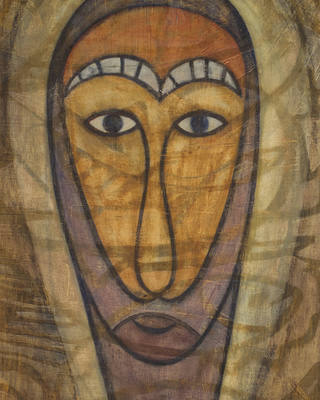 Rubem Valentim - Cabeça de Cristo