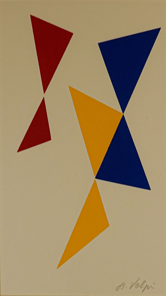 Alfredo Volpi - Triângulos