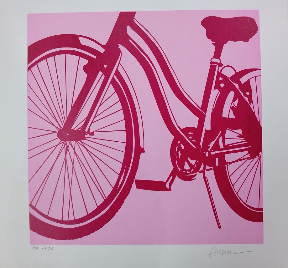 Bicicleta rosa