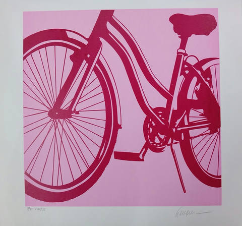 Bicicleta rosa