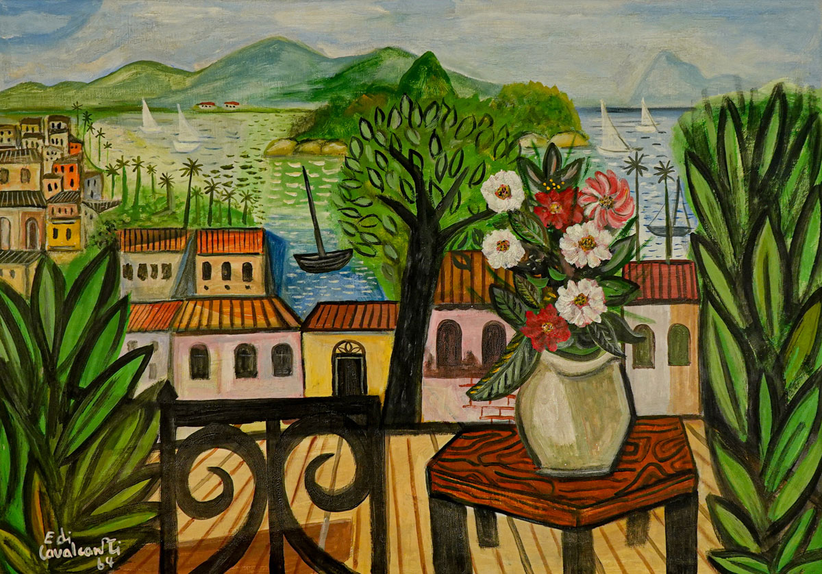 Emiliano di Cavalcanti - Paisagem Carioca