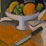 Natureza-morta (Frutas e Faca)