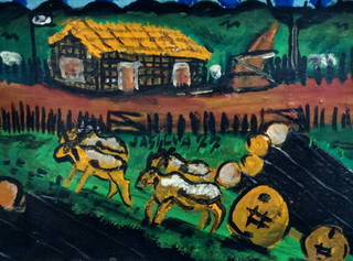 José Antônio da Silva - Carruagem de boi