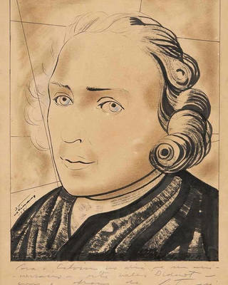 Candido Portinari - Retrato de Diderot