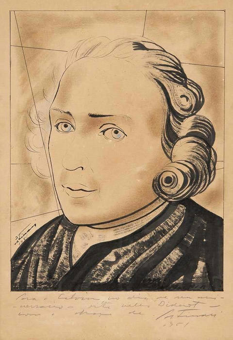 Retrato de Diderot