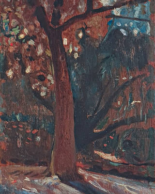 Aldo Bonadei - Paisagem