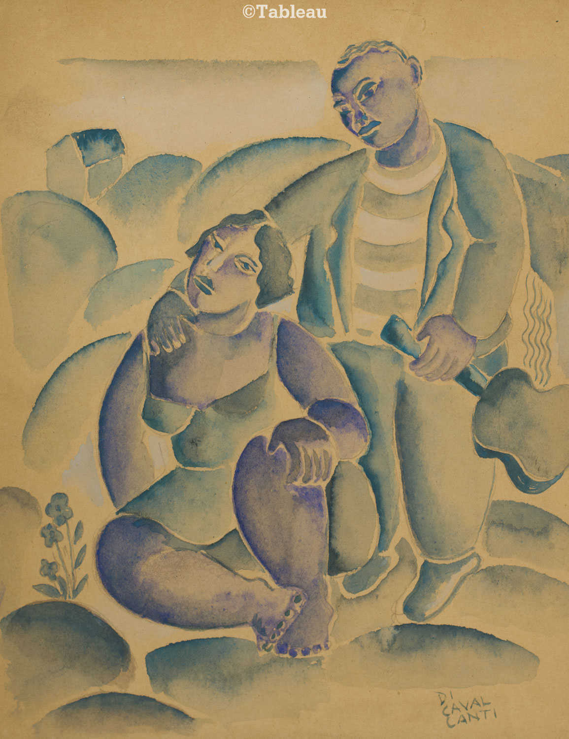 Emiliano di Cavalcanti - Casal