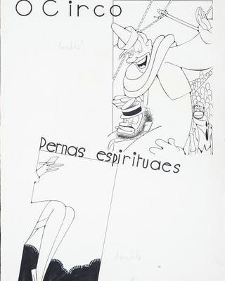 J. Carlos - O Circo / Pernas Espirituaes - Vinhetas Revista Cruz de Malta