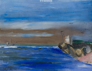 Alfredo Volpi - Canal de Itanhaém