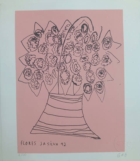 Vaso com flores