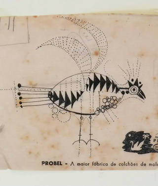 Aldemir Martins - Pássaro - Déc 50