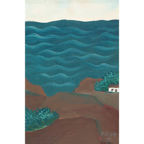 Paisagem com mar